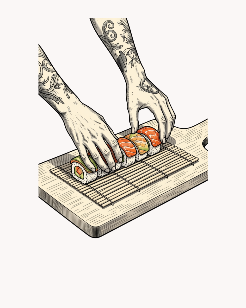 🥷🏻 Sushi Masterclass X Chef Rygo 🍣 NIVEL  4️⃣